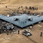 BREAKING NEWS :B-2 Spirit Crash was shot down to…